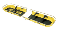 Break-Away Plastic Stretcher